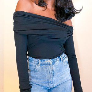 Asymmetrical Long Sleeved Top